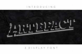 Artefact: A Bold Typography Choice