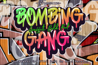 Bombing Gang Font: A Street-Art Powerhouse for Designers