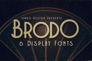 Brodo: A Versatile Display Font for Modern and Vintage Designs