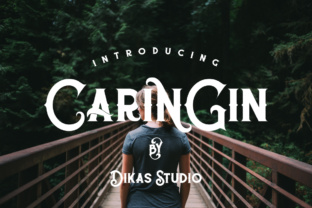 Caringin: A Vintage-Inspired Font for Timeless Design