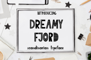 Dreamy Fjord: A Scandinavian Font for Modern Design