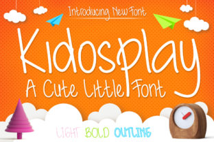 Kidosplay: A Playful Font for Creative Expression