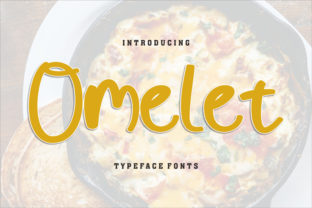 Omelet: A Bold Display Font for Impactful Design