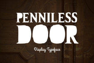 Penniless Door: A Versatile Display Font for Creative Projects