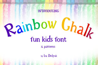 Rainbow Chalk: A Playful Serif Font for Creative Projects