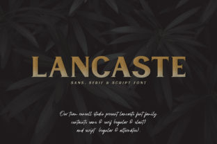 The Lancaste Family: A Versatile and Elegant Typographic Solution