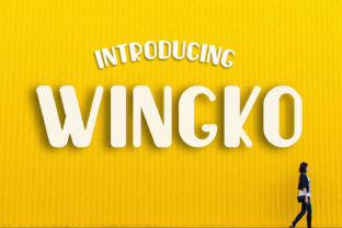Wingko: A Playful Script Font for Creative Projects