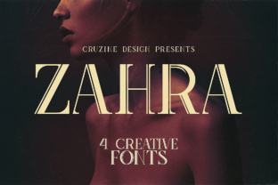 Zahra: A Bold Typography for Modern Design