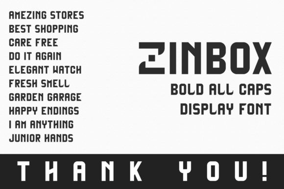 Zinbox: A Clean Display Font That Elevates Branding and Outdoor Designs